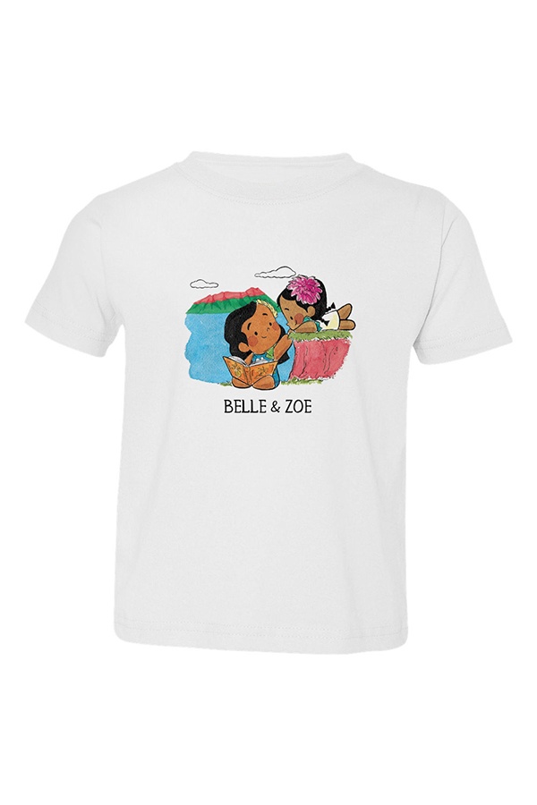 Kids' Belle & Zoe Reading T-shirt