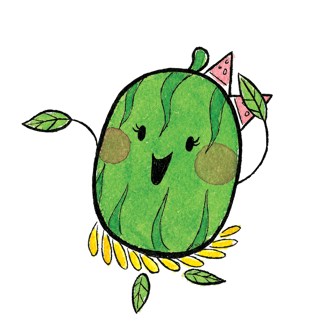 Suika (watermelon) from Hawaii Transplants