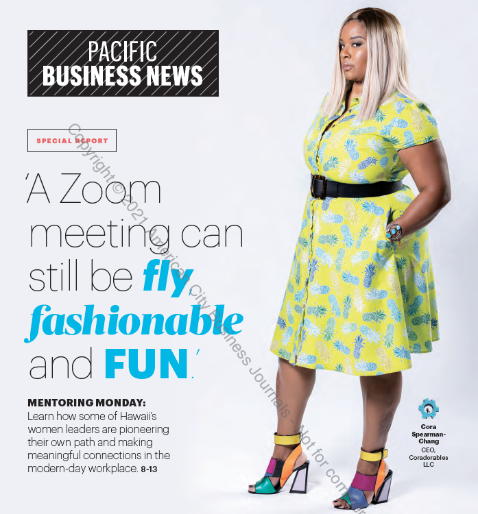 Cora Spearman on Pacific Business News cover